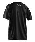 UNDER ARMOUR TECH BIG LOGO JR T-SHIRT BLACK - 1228803_ua_2015_shirt_black_front_01