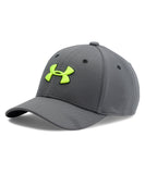 UNDER ARMOUR BLITZING II STRETCH FIT GRAPHITE JR CAP - 1254660_ua_2016_blizting_cap_graphite_front_b8945b97-72f5-44f6-b88a-ebd3d641f149