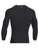 UNDER ARMOUR HEATGEAR ARMOUR LS SR T-SHIRT - 1257471_ua_2015_ls_shirt_black_front_01