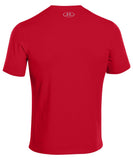 UNDER ARMOUR SPORTSTYLE LOGO SS SR T-SHIRT RED - 1257615_ua_2015_shirt_red_front_01
