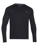 UNDER ARMOUR TECH LS SR T-SHIRT BLACK - 1264088_ua_2016_com_ls_shirt_black_front