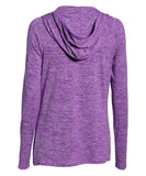 UNDER ARMOUR TECH TWIST LS PURPLE WOMENS HOODY - 1269181_ua_2016_tech_ls_hood_purple_front_01
