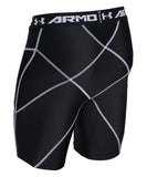 UNDER ARMOUR HEATGEAR CORE SR SHORTS BLACK - 1271461-001_ua_2016_front_01