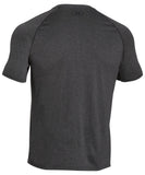 UNDER ARMOUR TECH BOXED LOGO CARBON SS SR T-SHIRT - 1271720_ua_2016_tech_boxed_grey_front_01