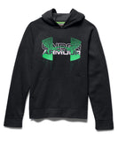 UNDER ARMOUR TRIBLEND FLEECE BLACK JR HOODY - 1271873_ua_2016_fleece_hoodie_black_front_aabc6aab-792a-4d3b-bafe-6d3f052240d9