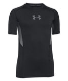 UNDER ARMOUR BLACK COOLSWITCH FITTED SS JR T-SHIRT - 1274995_ua_2016_coolswitch_ss_black_front_c3c1ad42-72ae-4450-83b5-41e43df7b567