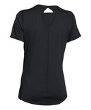 UNDER ARMOUR COOLSWITCH BLACK WOMEN’S SS T-SHIRT - 1277055_ua_2016_coolswitch_ss_black_front_01