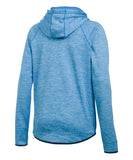 UNDER ARMOUR STORM AF ICON TWIST WOMEN'S HOODY WATER BLUE - 1280690_ua_2016_hoodie_blue_front_01
