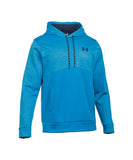 UNDER ARMOUR STORM ARMOUR FLEECE ICON TWIST SR HOODY BLUE - 1280750_ua_2016_hoodie_turq_front