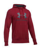 UNDER ARMOUR TRIBLEND SPORTSTYLE LOGO SR HOODY CARDINAL RED - 1280762_ua_2016_hoodie_red_front