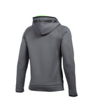 UNDER ARMOUR FLEECE STORM HIGHLIGHT JR HOODY GRAPHITE GREEN - 1281073_ua_2016_hoodie_grey_green_front_01