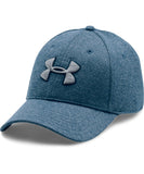 UNDER ARMOUR HEATHER BLITZING MEN'S HAT NAVY - 1283151-997_F