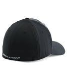 UNDER ARMOUR STRIPES LOW CROWN SR CAP BLACK - 1283158_ua_2016_cap_black_front_01