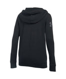 UNDER ARMOUR FAVORITE FLEECE WORDMARK WOMEN'S HOODY BLACK - 1283253_ua_2016_hoodie_women_black_front_01