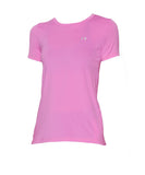 UNDER ARMOUR HEATGEAR ARMOUR SS CREW WOMEN'S T-SHIRT VIOLET - 1285637_ua_2016_shirt_w_pink_front_58544881-acbd-4bfb-bc47-6081072dc3d7