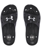 UNDER ARMOUR LOCKER III BOYS SANDALS BLACK - 1287326-001_ua_2017_sandle_black_01