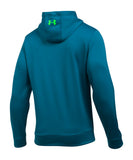 UNDER ARMOUR STORM ARMOUR FLEECE LOGO SR HOODY PEACOCK BLUE - 1289041_ua_2016_hoodie_blue_front_01