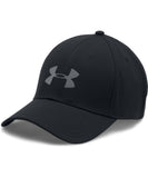 UNDER ARMOUR HEADLINE STRETCH FIT BLACK SR CAP - 1291853-001_F