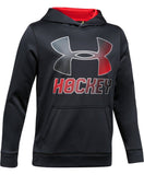 UNDER ARMOUR JR HOCKEY WORDMARK HOODY 2.0 BLACK - 1298313-001_168987-1