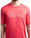 TRAVISMATHEW MEN'S LIFE CHAMPION T SHIRT - 1MN336-6HRD-4