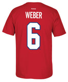 REEBOK MONTREAL CANADIENS WEBER #6 SR T-SHIRT - 3404a_ccm_2016_montreal_weber_back_6f9b6cd6-3e2f-46ba-b98d-eb1866ba8761
