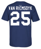 REEBOK TORONTO MAPLE LEAFS VAN RIEMSDYK #25 SR T-SHIRT - 3404a_reebok_2017_tml_shirt_jvr_back_84c228ff-5621-410d-a2f9-ed68cb2c5f9f
