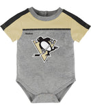 REEBOK PITTSBURGH PENGUINS NEWBORN HORIZON ONSIE PANT SET - 516l4_os_2015_2pc_jumper_pittsburgh_01_01