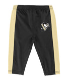 REEBOK PITTSBURGH PENGUINS NEWBORN HORIZON ONSIE PANT SET - 516l4_os_2015_2pc_jumper_pittsburgh_01_02