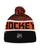 ANAHEIM DUCKS FANATICS MEN'S RINKSIDE GOALIE CUFFED KNIT TOQUE - ANAHEIM-DUCKS-FANATICS-MEN_S-RINKSIDE-GOALIE-CUFFED-KNIT-TOQUE-BACK