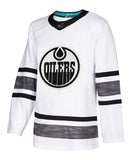 ADIDAS AUTHENTIC PRO EDMONTON OILERS 2019 NHL ALL-STAR PARLEY JERSEY - WHITE - Adidas-Authentic-Pro-Edmonton-Oilers-2019-NHL-All-Star-Parley-Jersey-White-Front