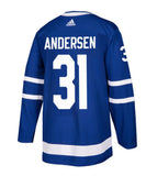 ADIDAS AUTHENTIC PRO TORONTO MAPLE LEAFS FREDERIK ANDERSEN JERSEY - Adidas-Authentic-Pro-Frederiuk-Andersen-Toronto-Maple-Leafs-Jersey-Back