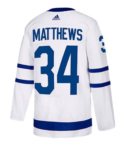 ADIDAS AUTHENTIC PRO TORONTO MAPLE LEAFS AUSTON MATTHEWS AWAY JERSEY - Adidas_Auston_Matthews_Toronto_Maple_Leafs_Jersey_White_Back-min
