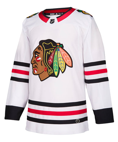 ADIDAS AUTHENTIC PRO CHICAGO BLACKHAWKS AWAY JERSEY - Adidas_Chicago_Blackhawks_Away_Jersey_Front
