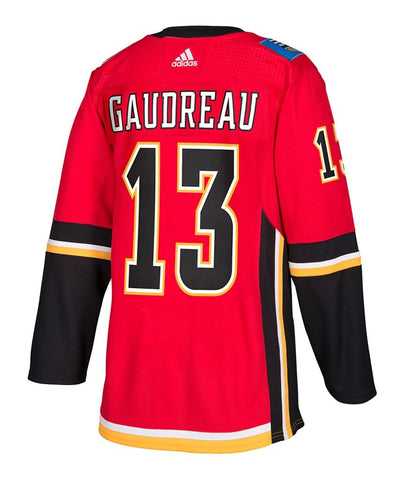ADIDAS AUTHENTIC PRO CALGARY FLAMES JOHNNY GAUDREAU JERSEY - Adidas_Johnny_Gaudreau_Calgary_Flames_Jersey_Back-min