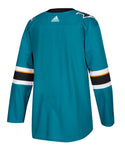 ADIDAS AUTHENTIC PRO SAN JOSE SHARKS HOME JERSEY - Adidas_San_Jose_Sharks_Home_Jersey_Back