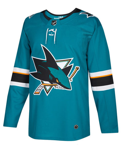 ADIDAS AUTHENTIC PRO SAN JOSE SHARKS HOME JERSEY - Adidas_San_Jose_Sharks_Home_Jersey_Front