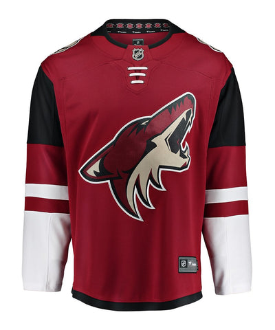 FANATICS ARIZONA COYOTES MENS HOME BREAKAWAY JERSEY - Arizona-Coyotes-Fanatics-Home-Jersey-Front