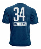 AUSTON MATTHEWS TORONTO MAPLE LEAFS LEVELWEAR MEN'S  NAME & NUMBER T SHIRT - Auston-Matthews-Toronto-Maple-Leafs-Levelwear-Mens-Icing-Name-and-Number-T-Shirt-Back-min