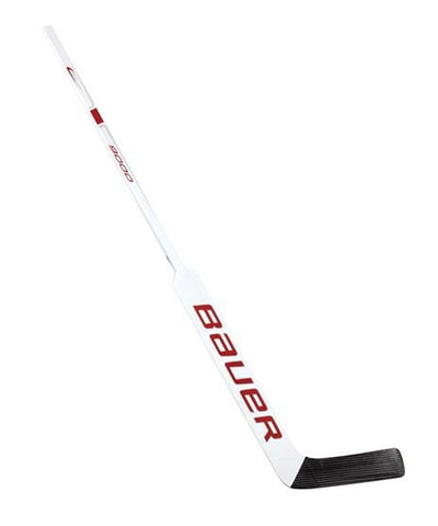 BAUER REACTOR 9000 INT GOALIE STICK - WHT/RD - Bauer-Ractor-9000-Goalie-Stick-White-Red