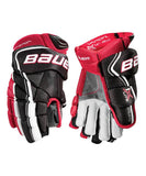 BAUER VAPOR 1X LITE SR HOCKEY GLOVES - Bauer-Vapor1X-Lite-Glvoes-Black-Red-White