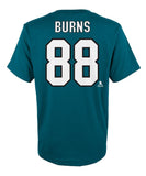 BRENT BURNS SAN JOSE SHARKS JUNIOR PLAYER T SHIRT - Brent-Burns-San-Jose-Sharks-Junior-Player-T-Shirt-Back-min