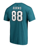 BRENT BURNS SAN JOSE SHARKS FANATICS MEN'S NAME AND NUMBER T SHIRT - Brent-Burns-San-Jose-Sharks-Name-Number-Shirt-Back