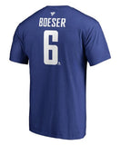 BROCK BOESER VANCOUVER CANUCKS FANATICS MEN'S NAME AND NUMBER T SHIRT - Brock-Boeser-Vancouver-Canucks-Fanatics-Name-Number-Tee-Back
