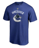 BROCK BOESER VANCOUVER CANUCKS FANATICS MEN'S NAME AND NUMBER T SHIRT - Brock-Boeser-Vancouver-Canucks-Fanatics-Name-Number-Tee-Front