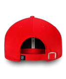 CALGARY FLAMES FANATICS MEN'S RINKSIDE FUNDAMENTAL ADJUSTABLE HAT - CALGARY-FLAMES-FANATICS-MEN_S-RINKSIDE-FUNDAMENTAL-ADJUSTABLE-HAT-BACK