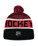 CALGARY FLAMES FANATICS MEN'S RINKSIDE GOALIE CUFFED KNIT TOQUE - CALGARY-FLAMES-FANATICS-MEN_S-RINKSIDE-GOALIE-CUFFED-KNIT-TOQUE-BACK