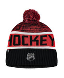 CALGARY FLAMES FANATICS MEN'S RINKSIDE GOALIE CUFFED KNIT TOQUE - CALGARY-FLAMES-FANATICS-MEN_S-RINKSIDE-GOALIE-CUFFED-KNIT-TOQUE-BACK