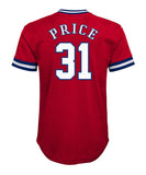 CAREY PRICE MONTREAL CANADIENS KID'S V-NECK MESH SHIRT - CAREY-PRICE-MONTREAL-CANADIENS-KID_S-V-NECK-MESH-FASHION-T-SHIRT-BACK