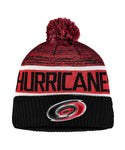CAROLINA HURRICANES FANATICS MEN'S RINKSIDE GOALIE CUFFED KNIT TOQUE - CAROLINA-HURRICANES-FANATICS-MEN_S-RINKSIDE-GOALIE-CUFFED-KNIT-TOQUE-FRONT