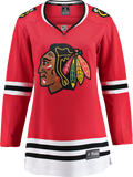 FANATICS CHICAGO BLACKHAWKS WOMENS BREAKAWAY JERSEY - CBL_W_FRONT_HOME